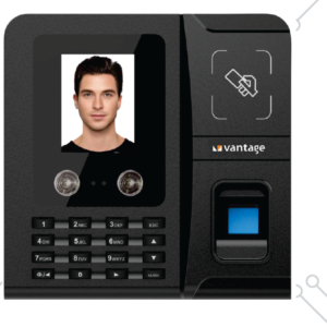 VV-BS550FR-CABT5  DUAL AUTHENTICATION FACE RECOGNITION + FINGERPRINT + RFID TA SYSTEM